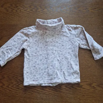 1 an sous pull rose clair